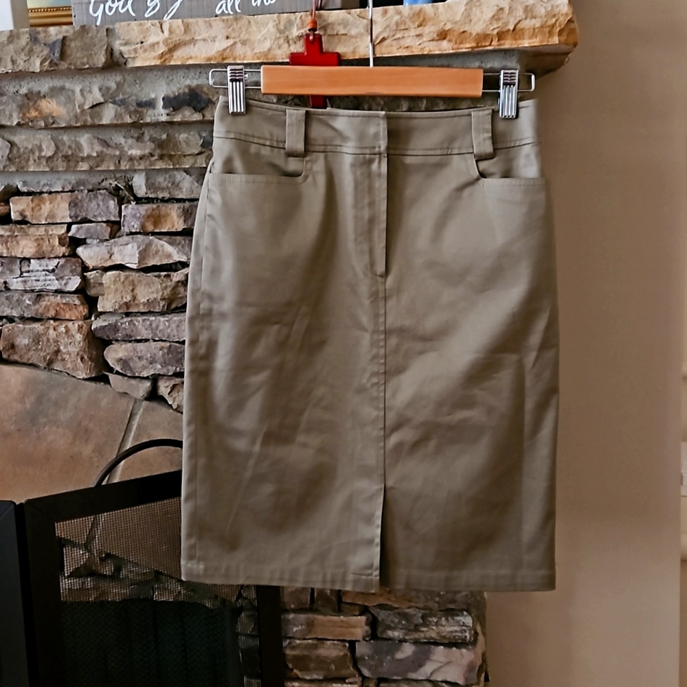 Solezia Women's Khaki Skirts